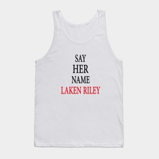 Say Her Name Laken Riley Tank Top